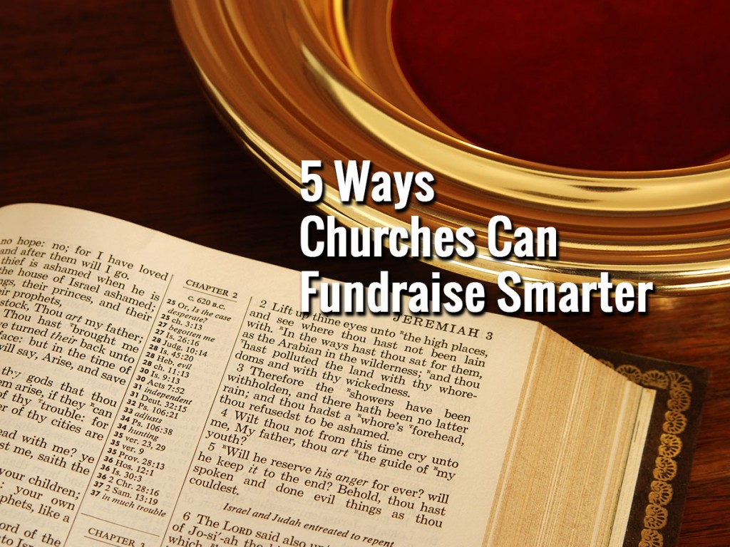 5WaysChurchesCanFundraiseSmarter