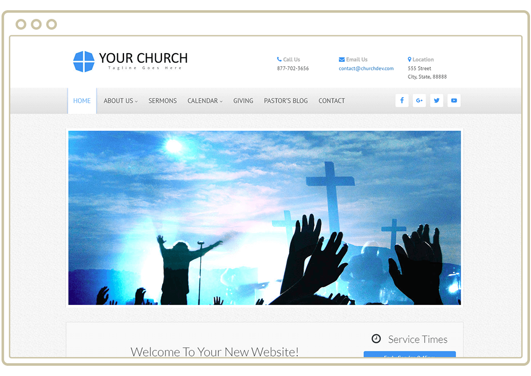 Worship Church Website