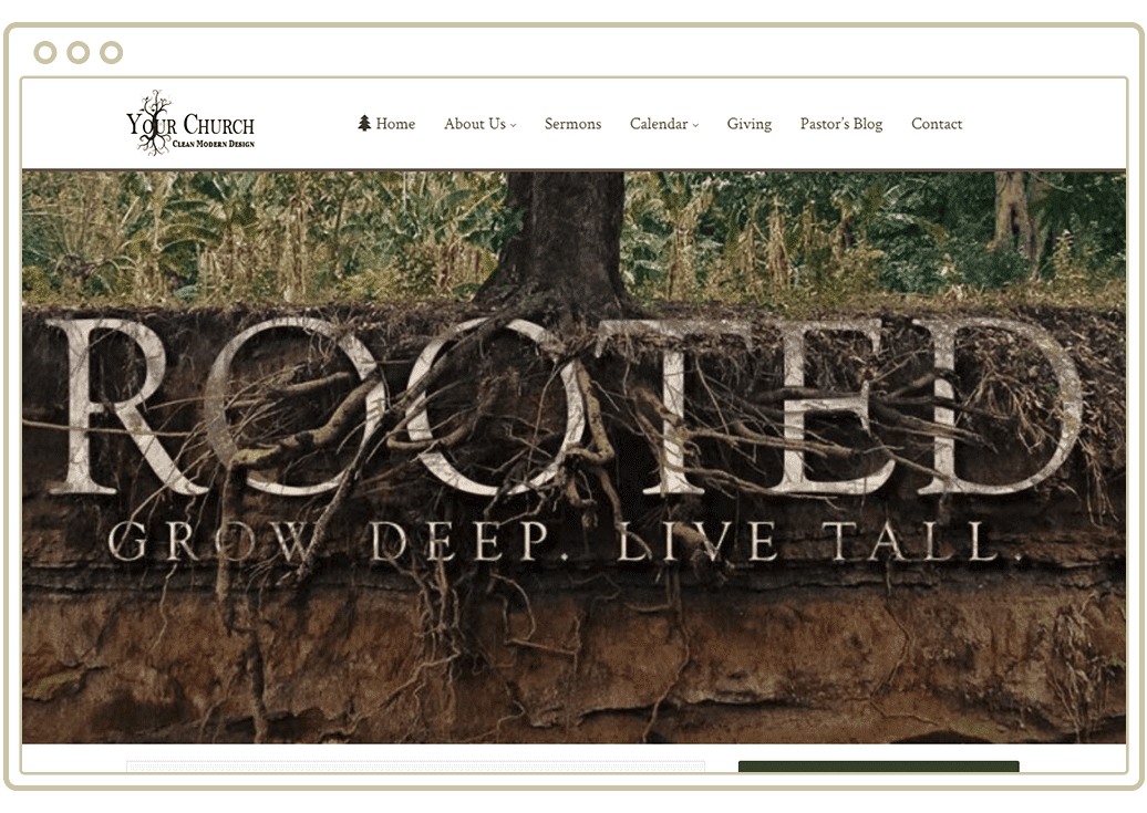 Rooted Church Website