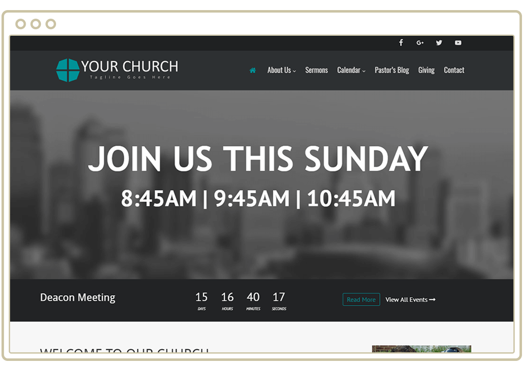 Connect Church Website