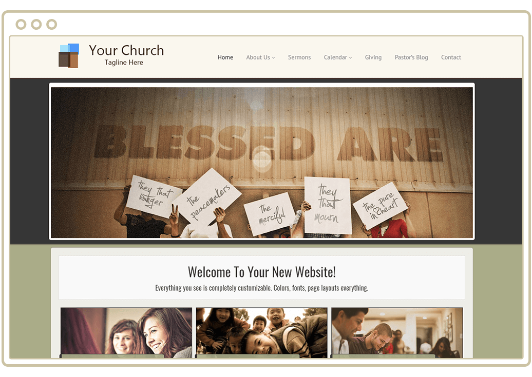 Blessed Church Website