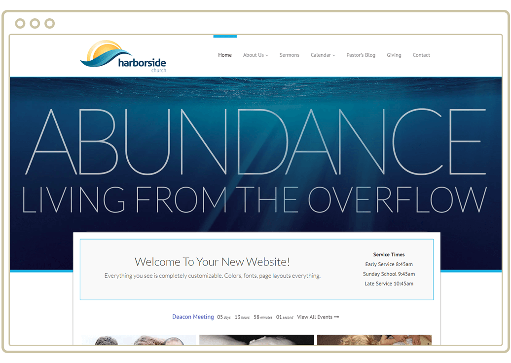 Abundance Church Website